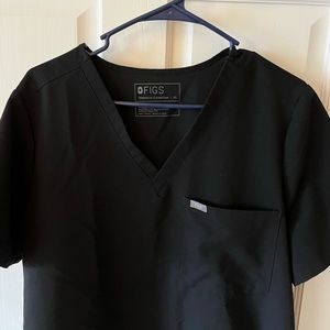 Black Figs Scrub Top